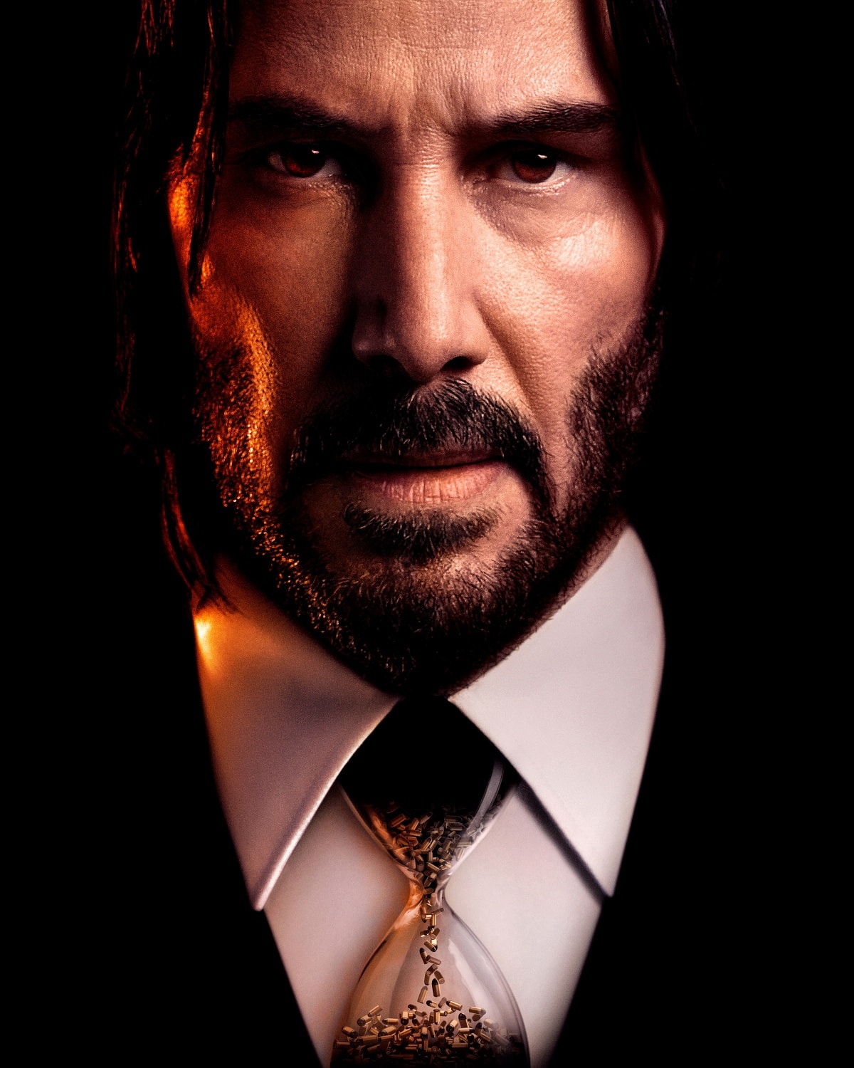 Promotional art featuring Keanu Reeves as John Wick in the 2023 neo-noir action thriller film John Wick: Chapter 4