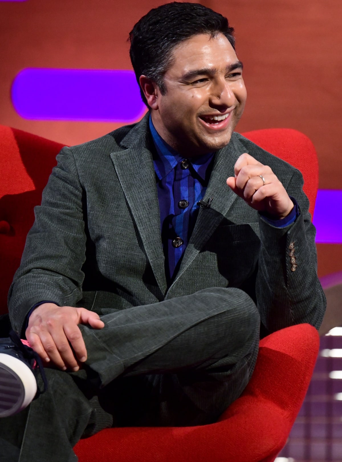 Nick Mohammed making a guest appearance on The Graham Norton Show