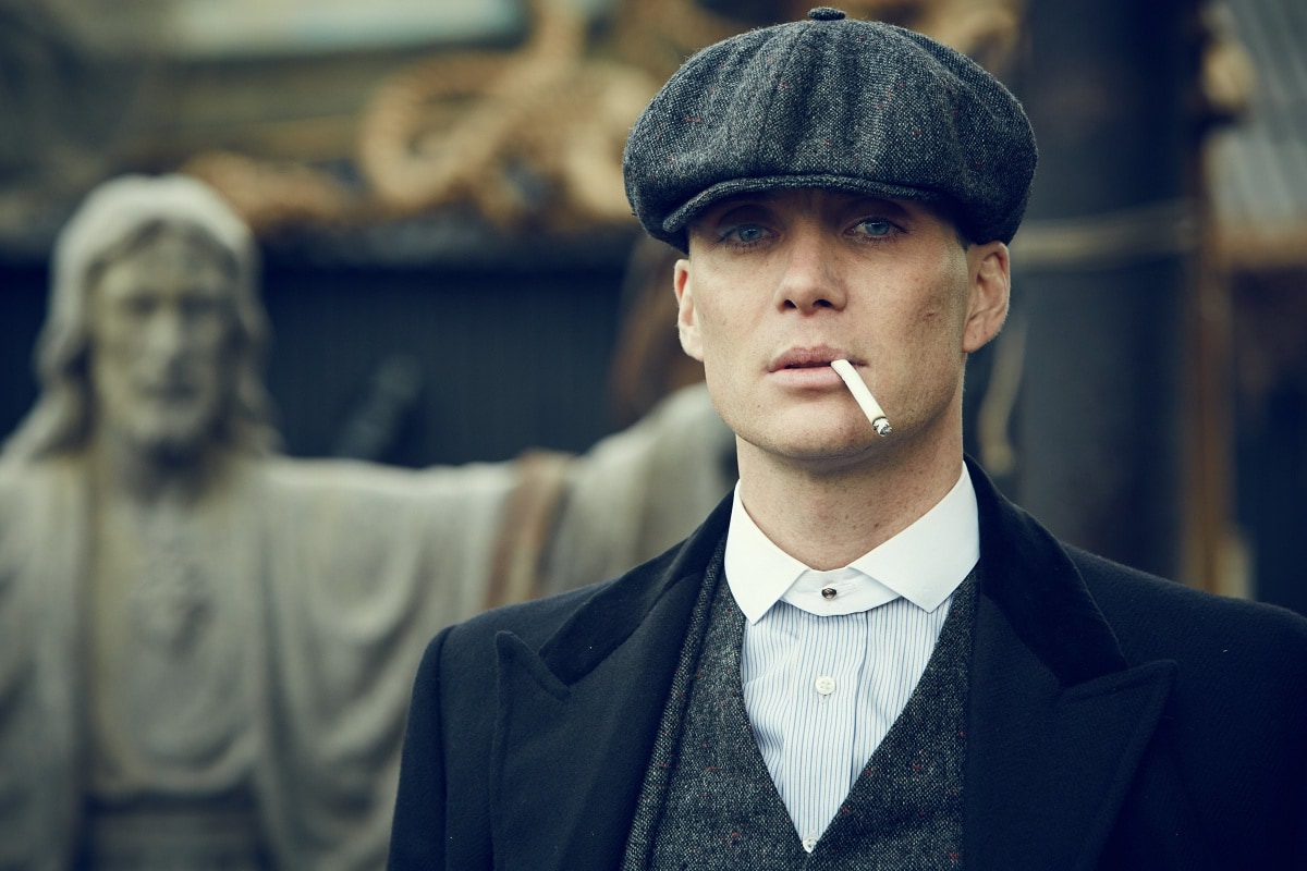 Cillian Murphy as Thomas “Tommy” Shelby in the British period crime drama television series Peaky Blinders