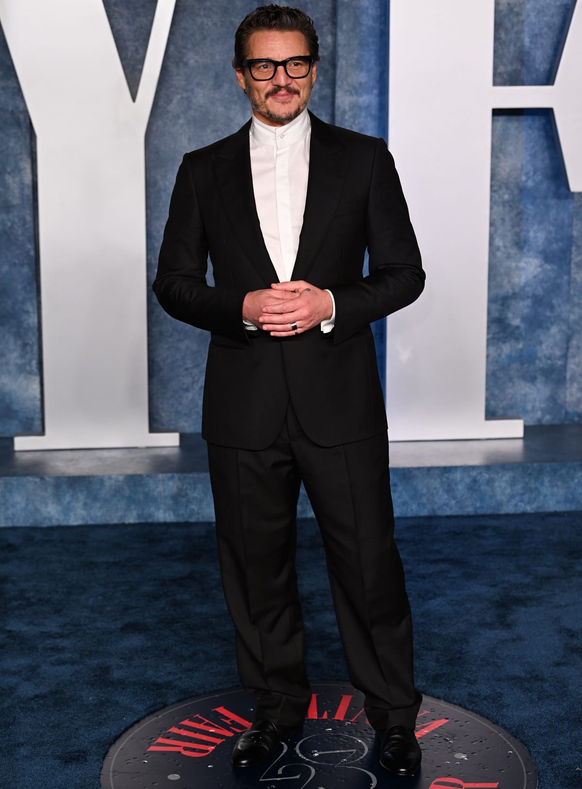 Pedro Pascal attending the 2023 Vanity Fair Oscar Party
