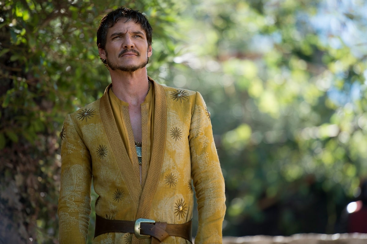 Pedro Pascal as Oberyn Martell in the fantasy drama television series Game of Thrones