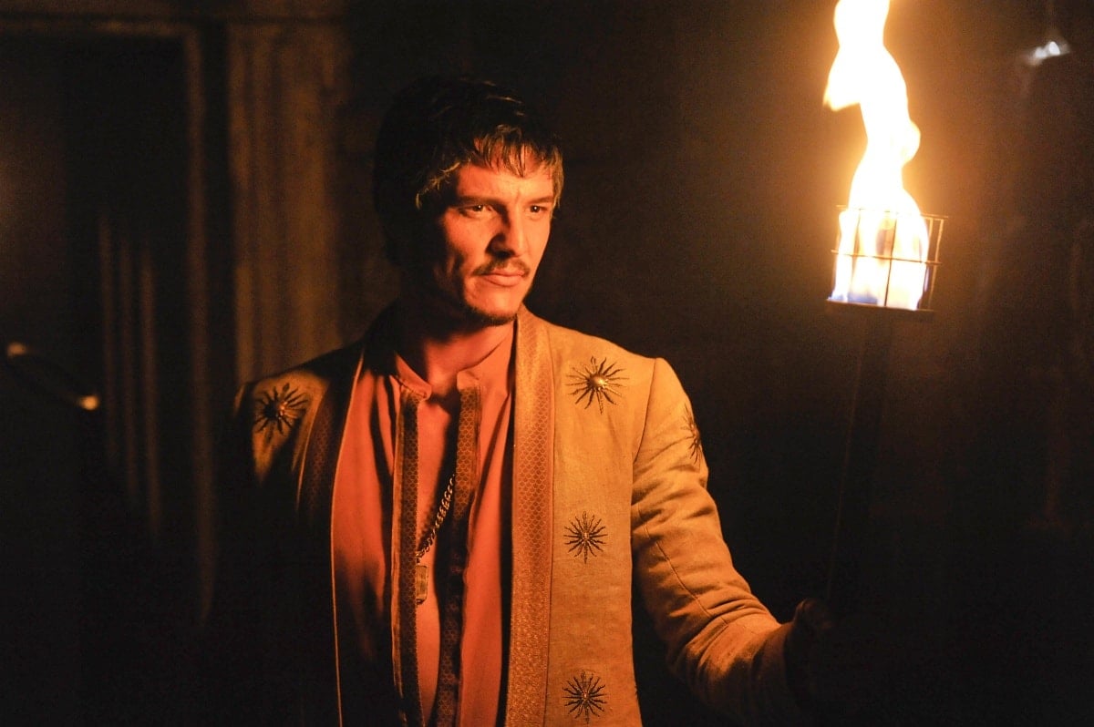 Pedro Pascal as Oberyn Martell in the fantasy drama television series Game of Thrones
