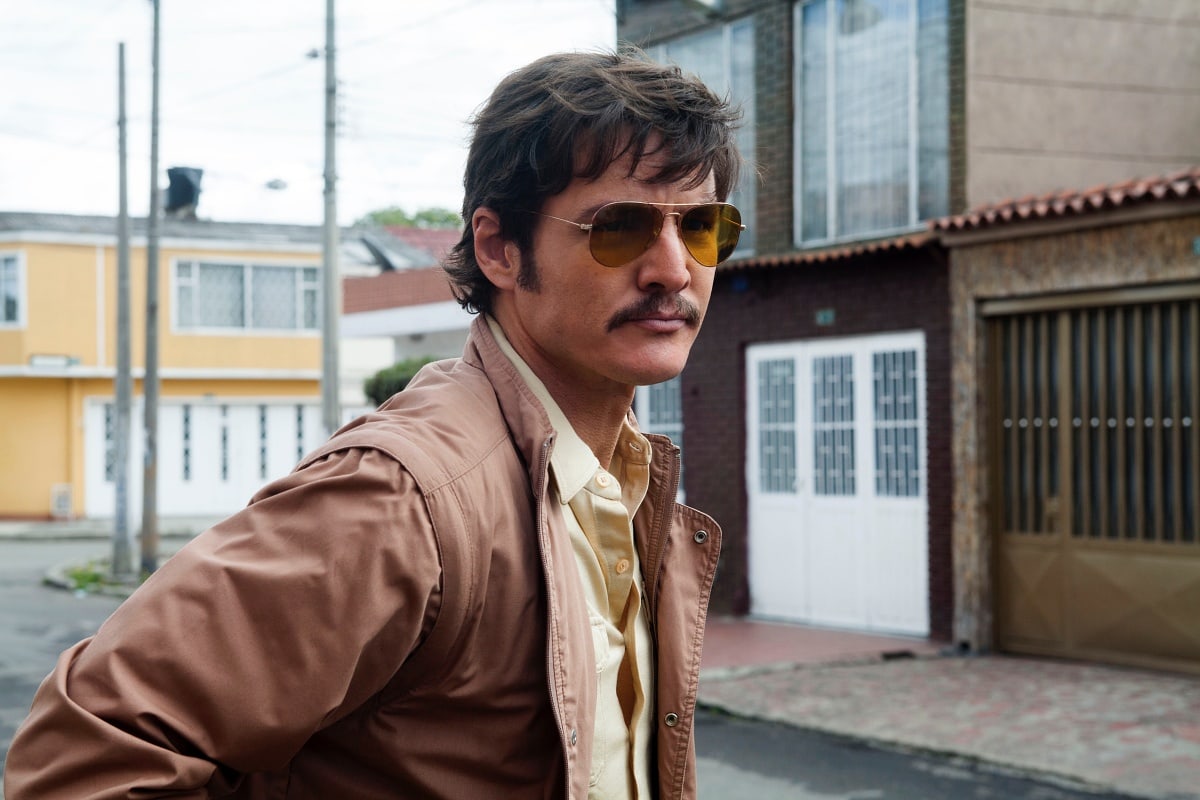 Pedro Pascal as Javier Peña in the 2015 crime drama television series Narcos