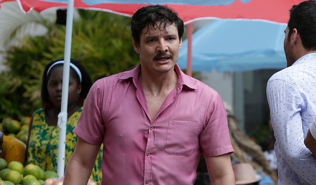 Pedro Pascal as Javier Peña in the 2015 crime drama television series Narcos