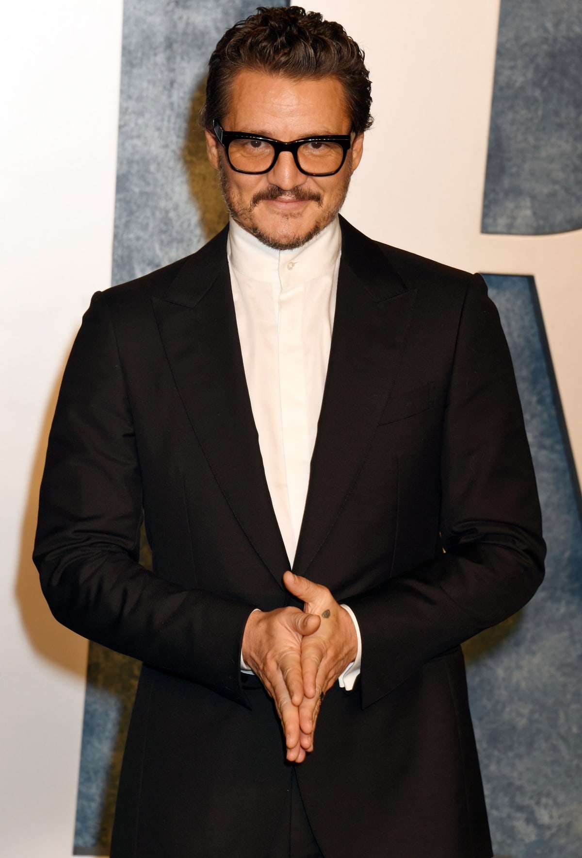 Pedro Pascal making an appearance at the 2023 Vanity Fair Oscar Party