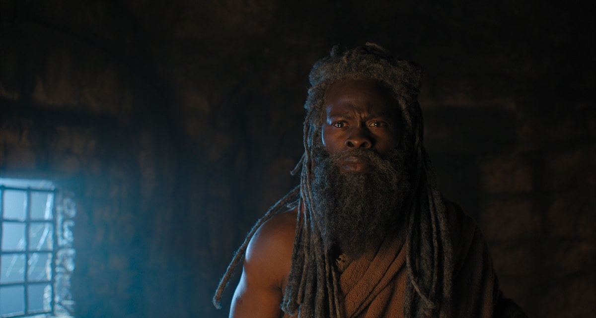 Djimon Hounsou as Wizard Shazam in the upcoming superhero film Shazam! Fury of the Gods