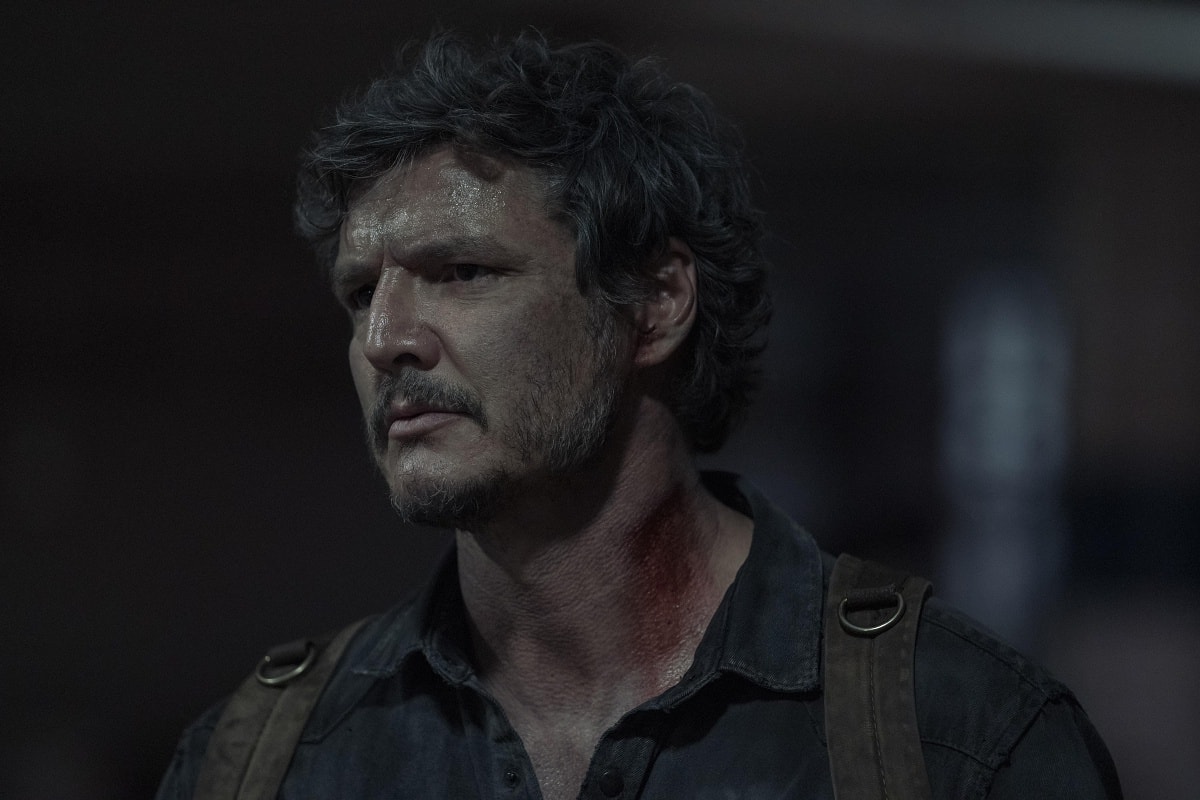 Pedro Pascal as Joel Miller in the post-apocalyptic drama television series The Last of Us