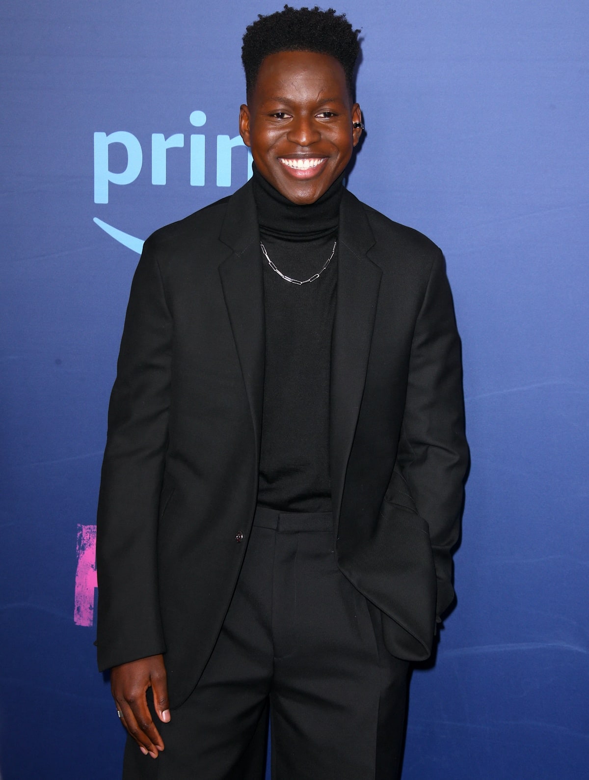 Toheeb Jimoh at the New York premiere of The Power