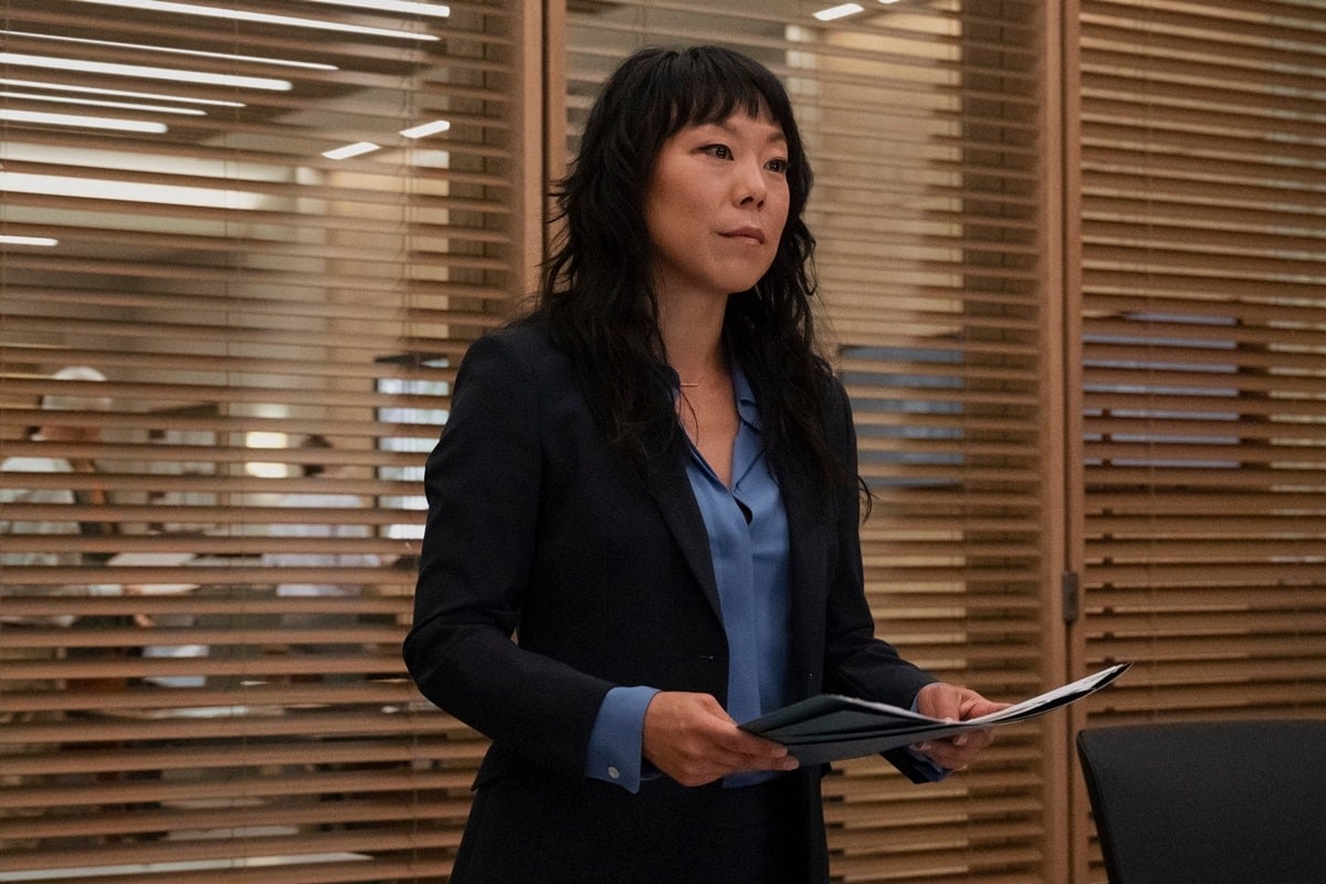 In The Diplomat, Ali Ahn portrays Eidra Graham, a high-ranking CIA official who serves in the United Kingdom and is Kate's main source of information
