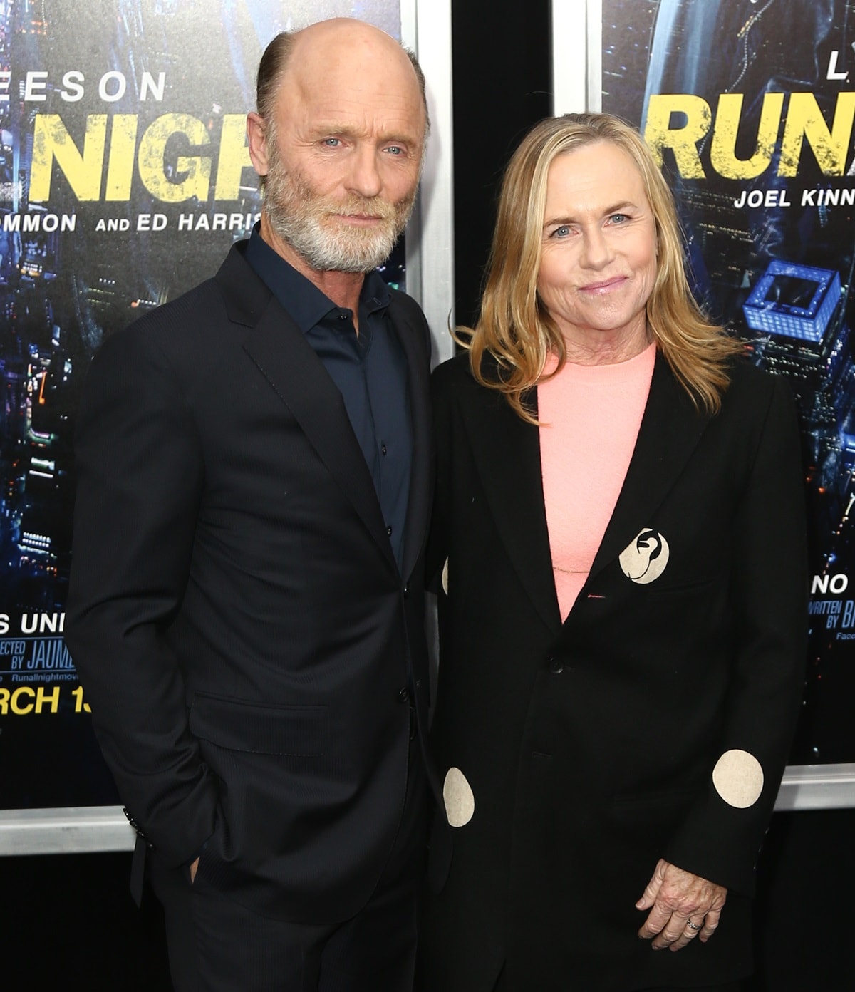 Amy Madigan and Ed Harris met in 1981 while performing in a play called The Jacksonian, got married the following year and have been together ever since