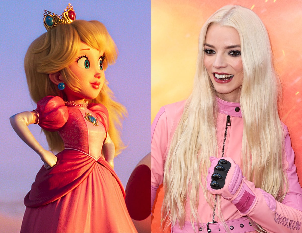 Anya Taylor-Joy, The Queen's Gambit breakout star, voices Princess Peach in The Super Mario Bros. movie