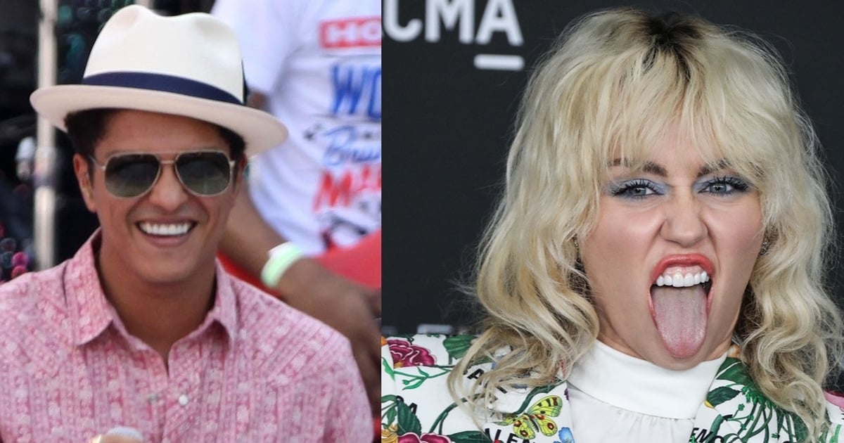 Did Bruno Mars and Miley Cyrus Date? Flowers Make Fans Speculate