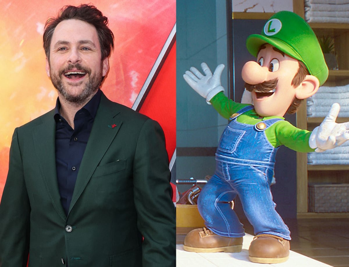 It's Always Sunny in Philadelphia's Charlie Day is portraying Super Mario's older brother Luigi