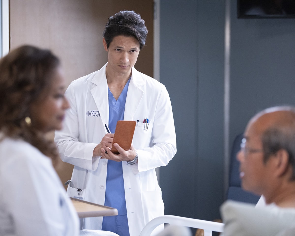 In October 2022, Harry Shum Jr. joined the cast of Grey's Anatomy season 19 as Dr. Benson "Blue" Kwan, a surgical intern