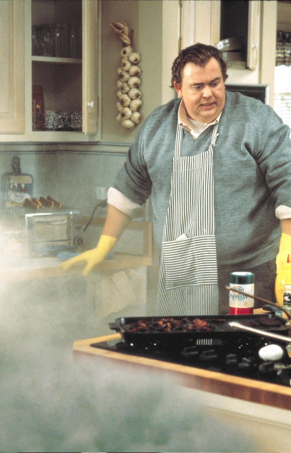 John Candy delivered a memorable performance as Buck Russell, the fun-loving and carefree bachelor who steps up to babysit his brother's kids in the beloved 1989 comedy film Uncle Buck