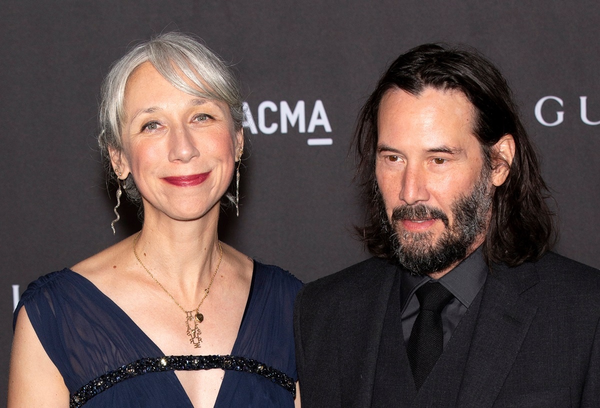 Keanu Reeves's girlfriend, Alexandra Grant, does not dye her prematurely gray hair because she believes women who use permanent hair dye regularly may face up to a 60 percent increased risk of breast cancer