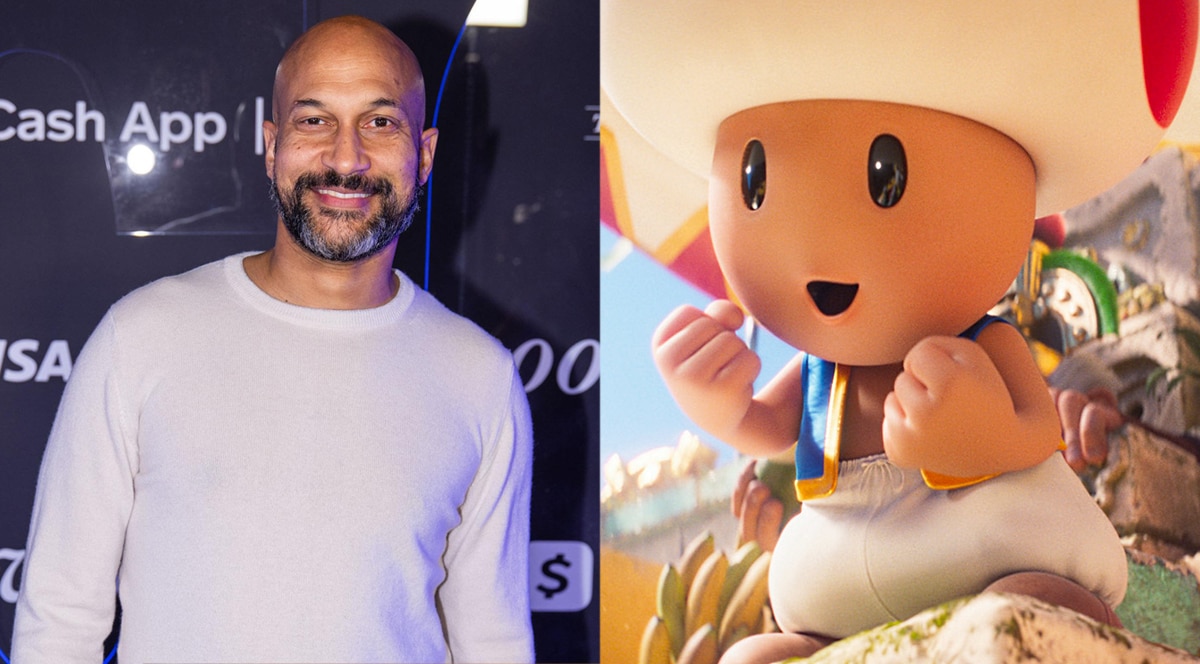 Keegan-Michael Key provides the voice for Toad, a Mushroom Kingdom resident