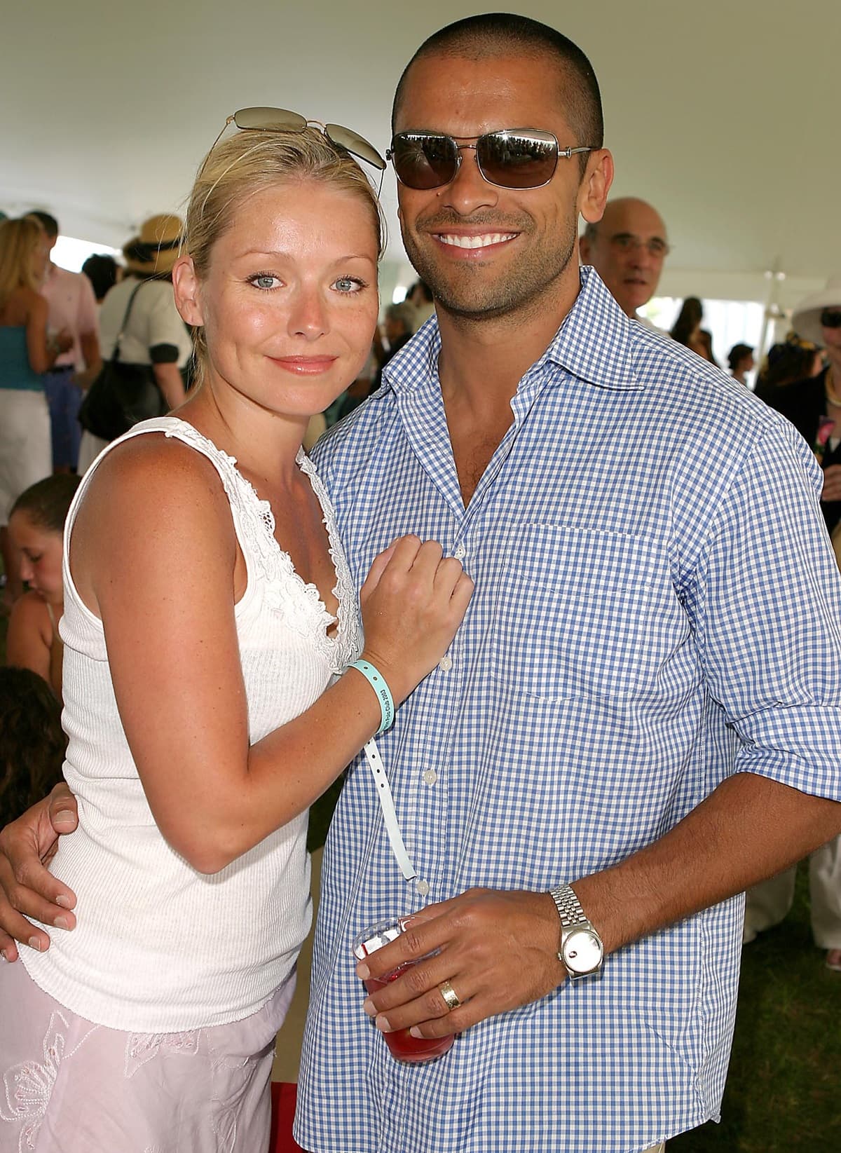 Kelly Ripa and Mark Consuelos have been together for over 25 years and first met on the set of the soap opera "All My Children" in the early 1990s, where they played each other's love interests