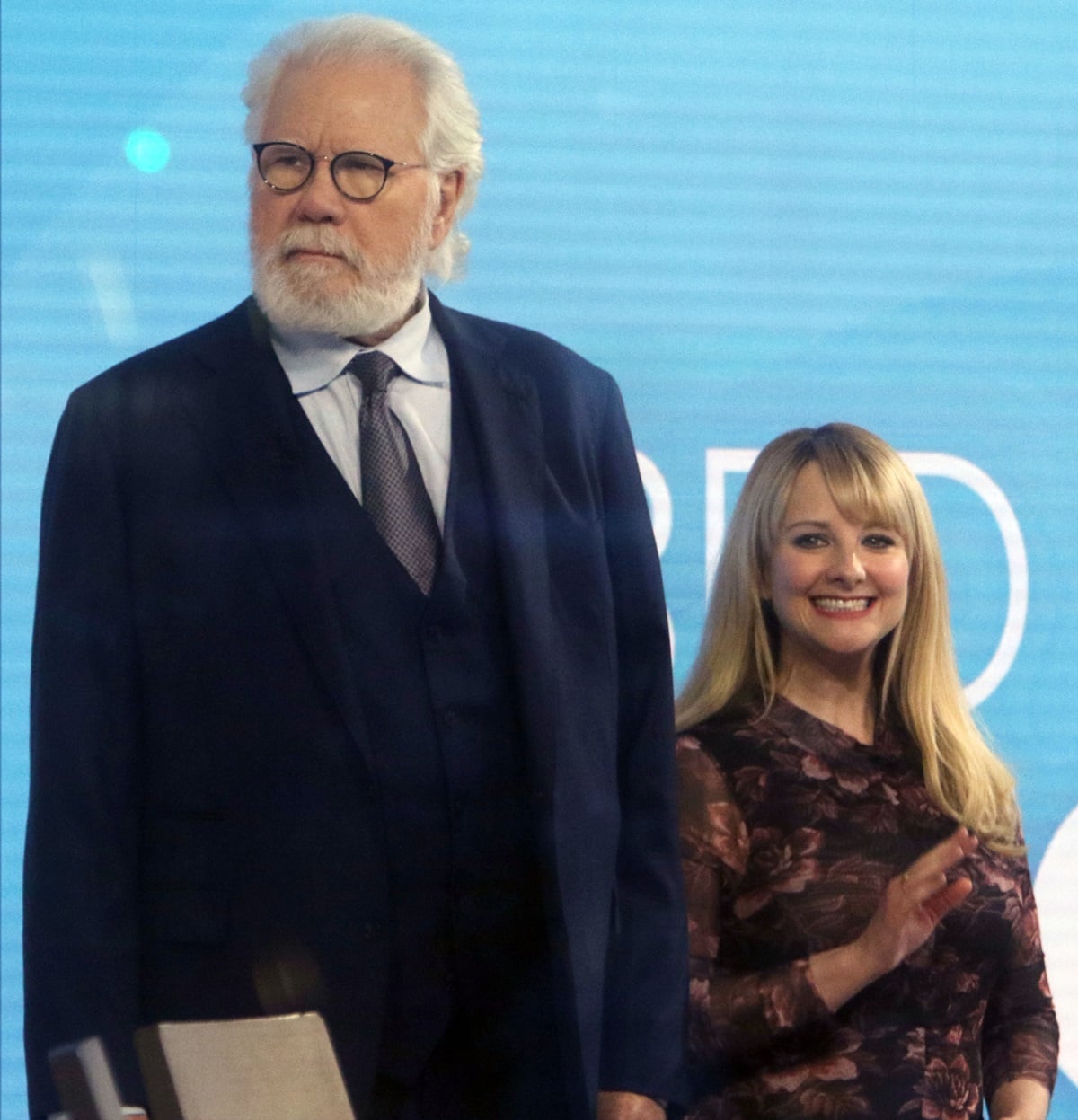 John Larroquette reprises his role from the original run of the series as Dan Fielding and Melissa Rauch portrays Abby Stone, the daughter of the late Harry Stone, in the revival of the American sitcom Night Court