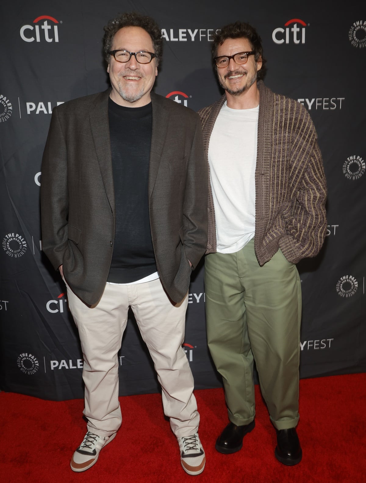 Pedro Pascal and Jon Favreau attend PaleyFest LA 2023 - "The Mandalorian"