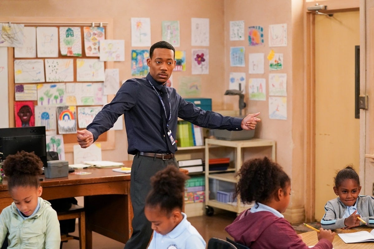 Tyler James Williams stars as Gregory Eddie on the ABC sitcom Abbott Elementary, for which he has received critical acclaim, a Golden Globe Award, and a Screen Actors Guild Award, as well as a nomination for the Primetime Emmy Award for Outstanding Supporting Actor in a Comedy Series