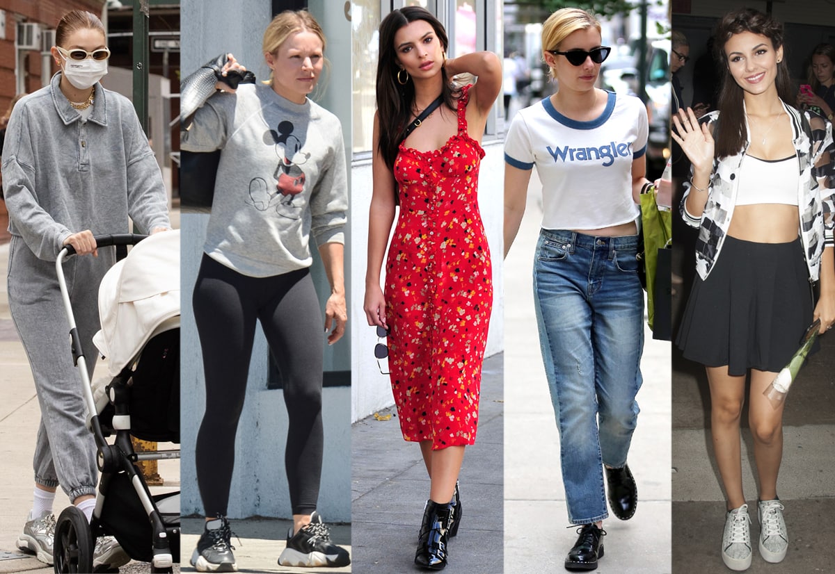 Gigi Hadid, Kristen Bell, Emily Ratajkowski, Emma Roberts, and Victoria Justice are just some of Ash Footwear's celebrity fans