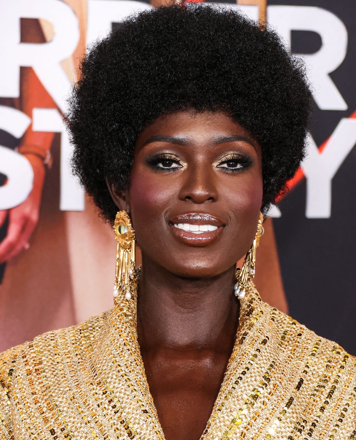 You can always count on Jodie Turner-Smith to have the most flawless beauty look that complements her outfit