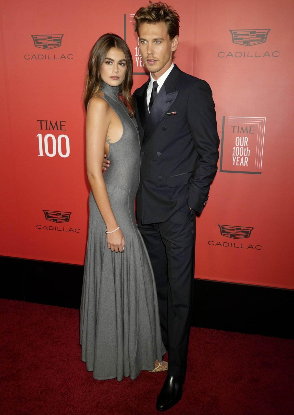 Kaia Gerber and Austin Butler attending the Time100 Gala, which celebrates the 100 most influential people of the year, in New York City
