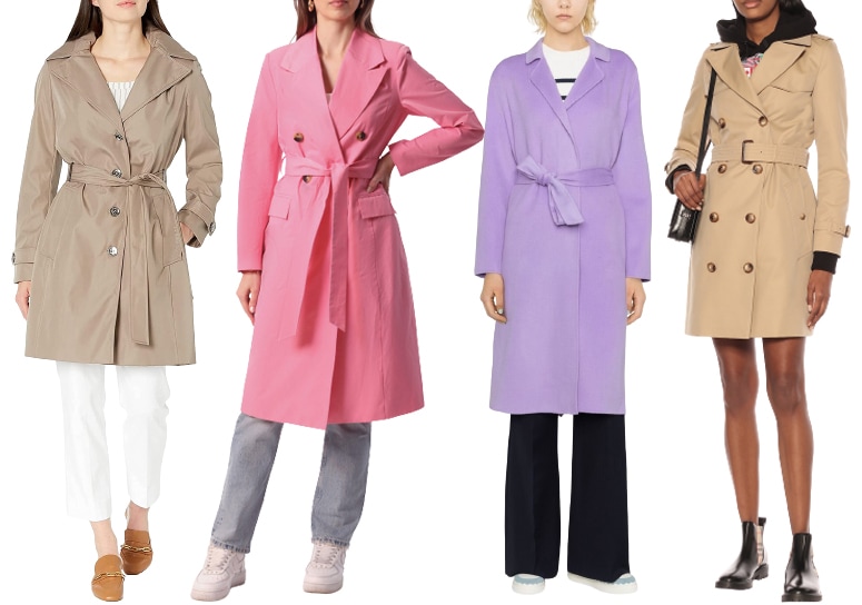 A classic redefined: The trench coat, an everlasting wardrobe essential, effortlessly transitions from vintage charm to modern-day chic