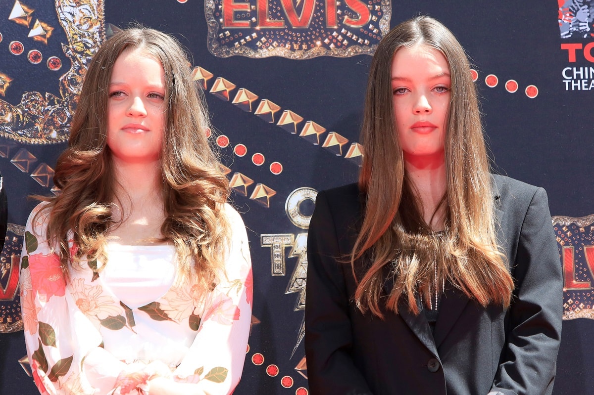 Harper and Finley are the twin daughters of Lisa Marie Presley and her ex-husband, Michael Lockwood
