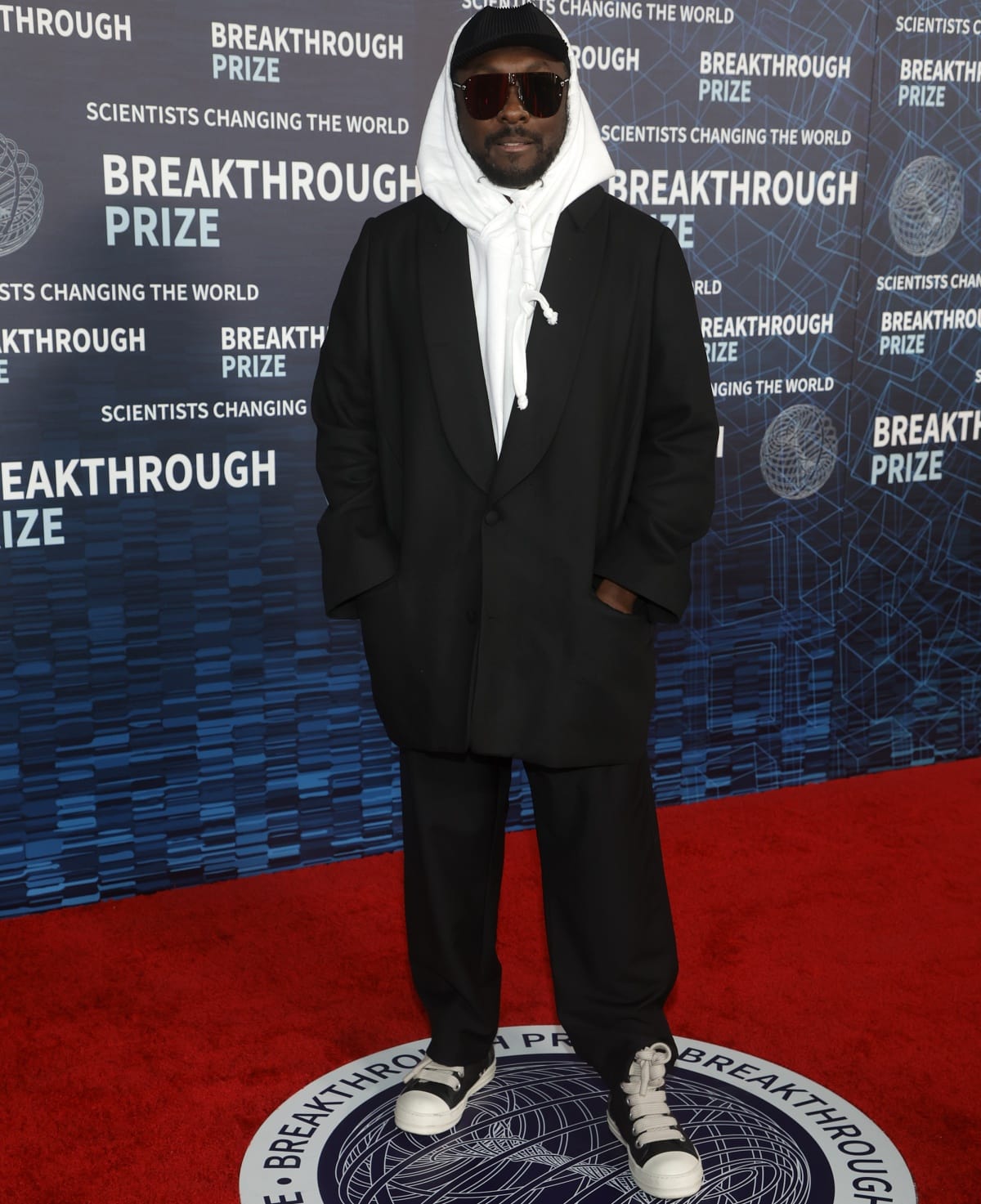will.i.am was one of the performers during the 9th Annual Breakthrough Prize Ceremony