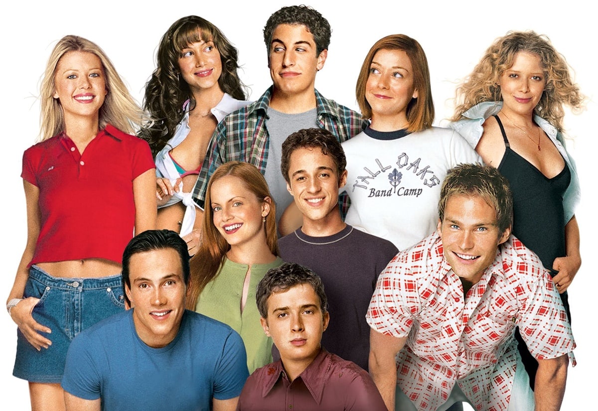 The American Pie movie series features a talented ensemble cast, including Shannon Elizabeth as Nadia, Jason Biggs as Jim Levenstein, Natasha Lyonne as Jessica, Thomas Ian Nicholas as Kevin Meyers, Alyson Hannigan as Michelle Flaherty, Chris Klein as Chris 'Oz' Ostreicher, Tara Reid as Victoria 'Vicky' Lathum, Mena Suvari as Heather, Seann William Scott as Steve Stifler, and Eddie Kaye Thomas as Paul Finch