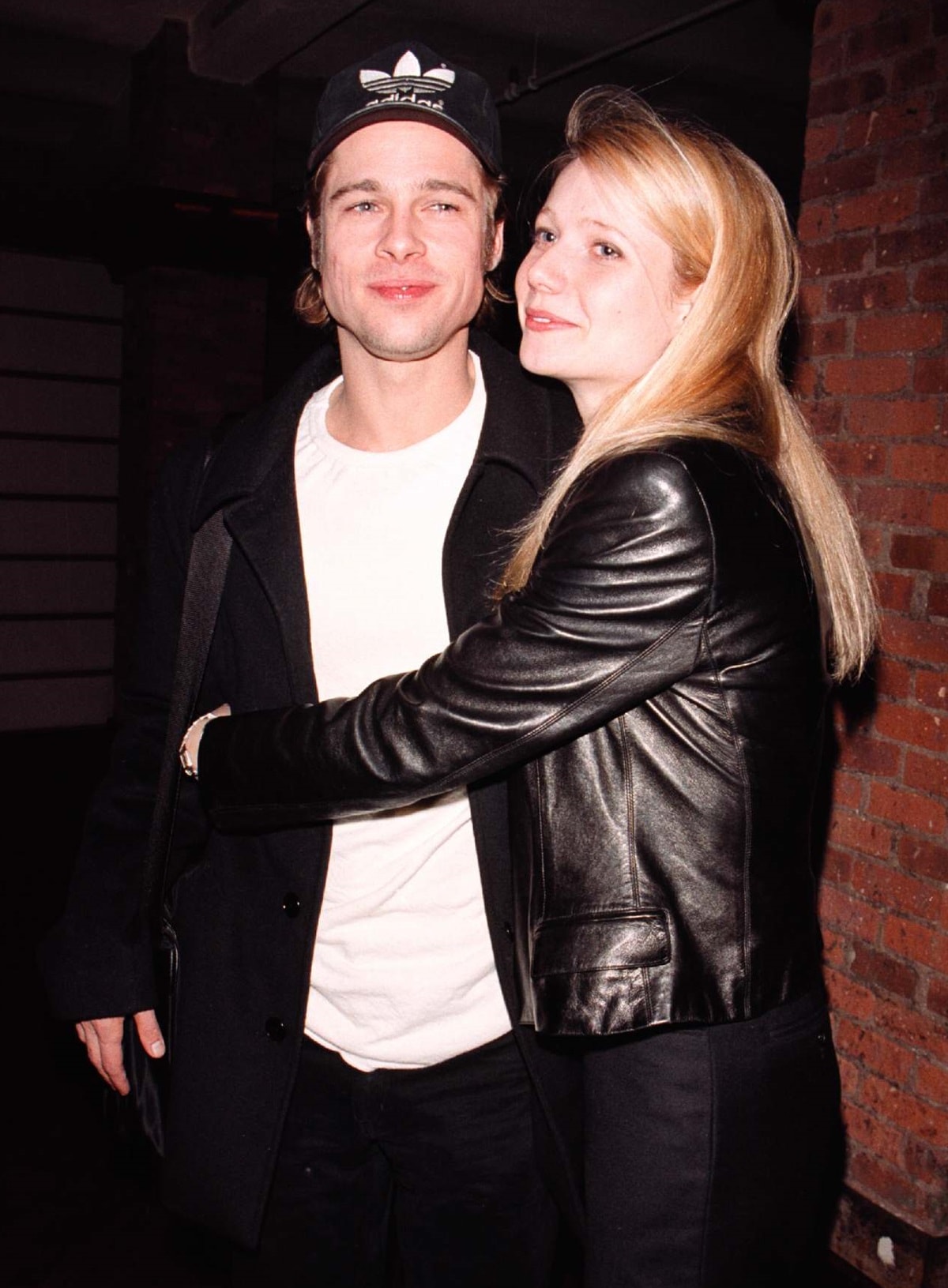 Gwyneth Paltrow and Brad Pitt met in 1994 on the set of the film Seven, began dating soon after, got engaged in 1996 and broke up in 1997