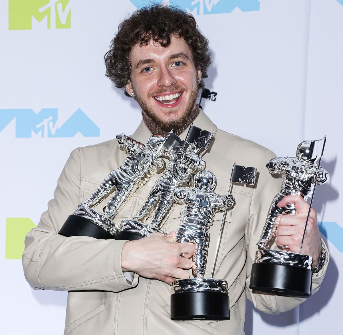 Jack Harlow, the American rapper and singer-songwriter, won four awards at the 2022 MTV VMAs