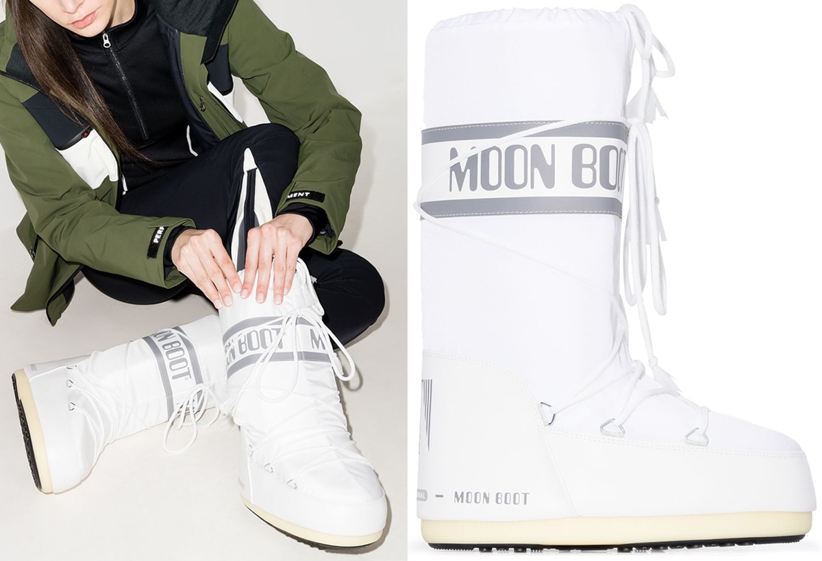 Crafted from a durable and padded nylon shell, these Moon boots provide an exceptionally snug sensation while ensuring long-lasting wear