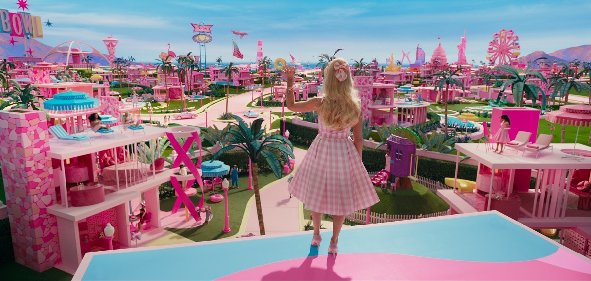 Margot Robbie playing the title role in the upcoming fantasy comedy film Barbie