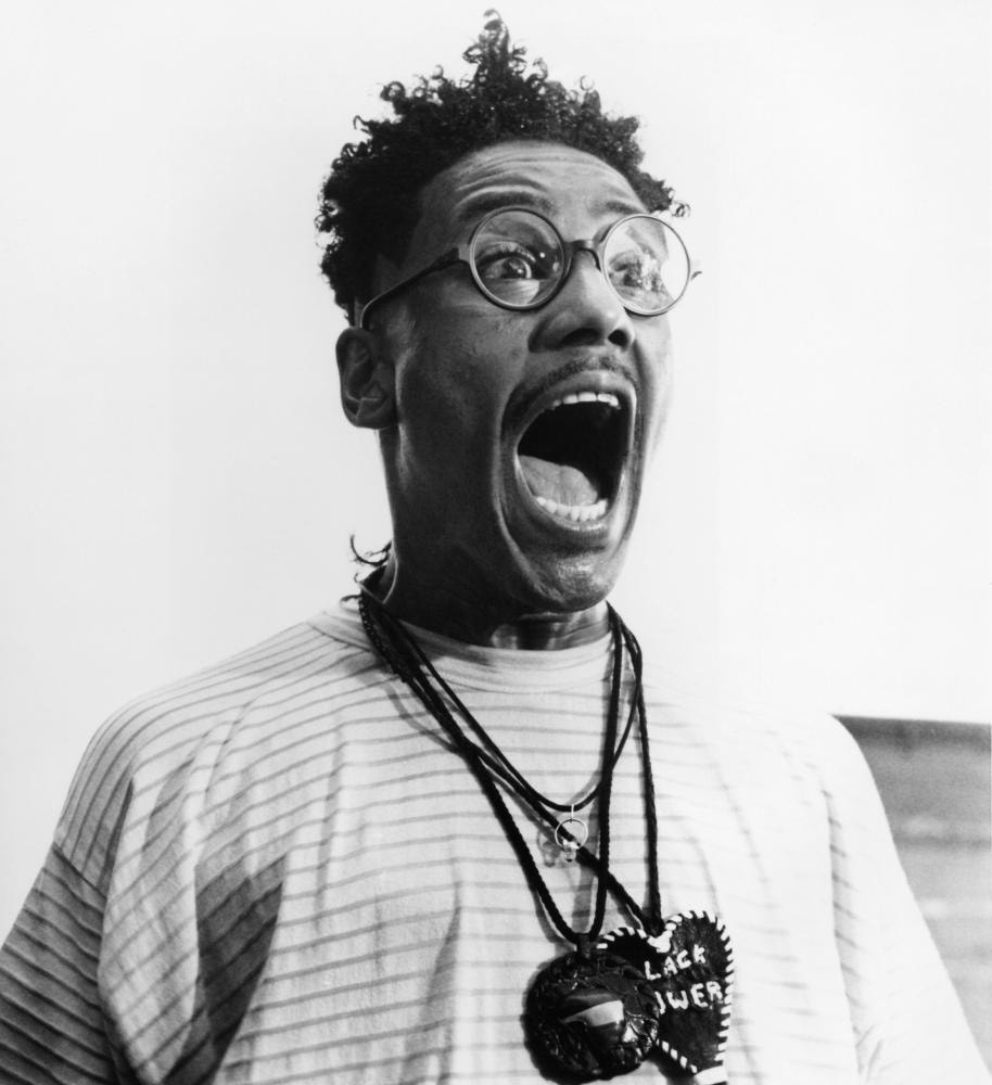 Giancarlo Esposito as Buggin’ Out in the 1989 comedy-drama film Do the Right Thing