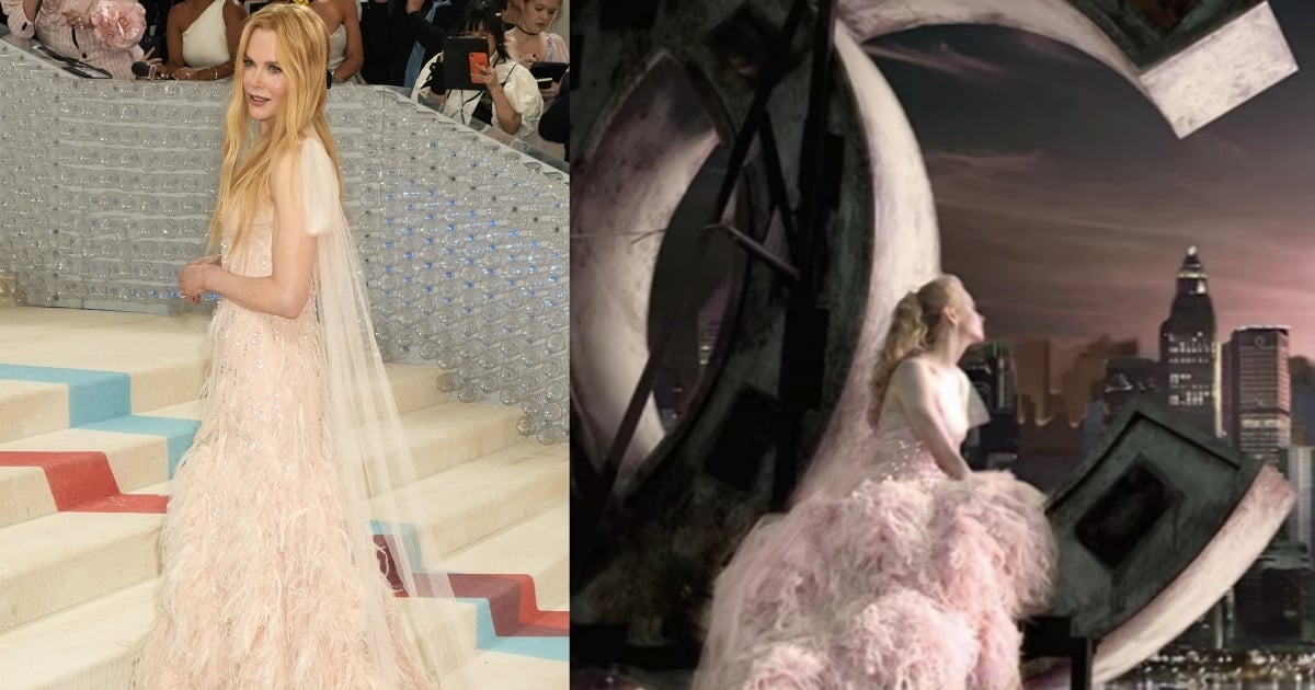 Met Gala 2023: Nicole Kidman Wears 2004 Chanel No. 5 Commercial Dress