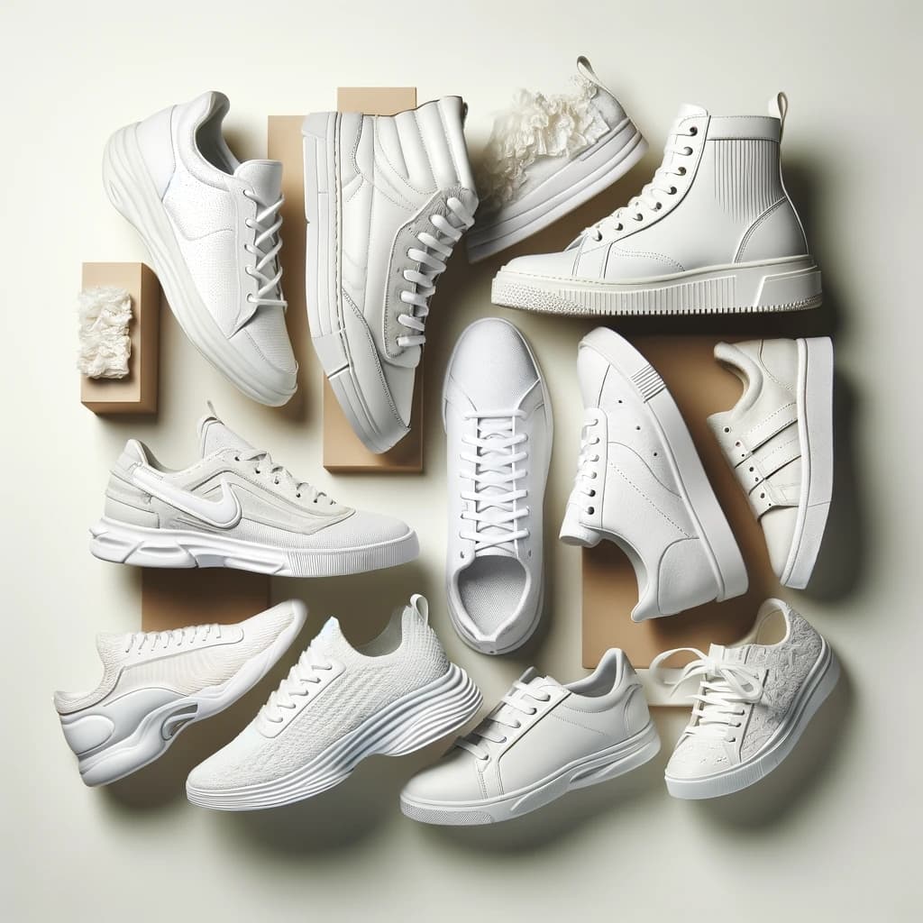 White sneakers are celebrated for their timeless appeal and versatility, effortlessly complementing a wide range of outfits across various fashion trends