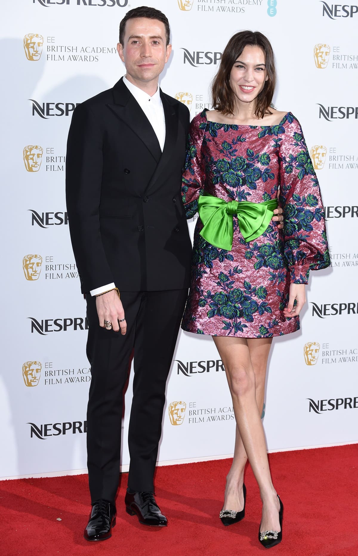 Alexa Chung stands at a height of 5 feet 7 ½ inches (171.5 cm), making her shorter than Nick Grimshaw, who measures 5 feet 10 ½ inches (179.1 cm) tall