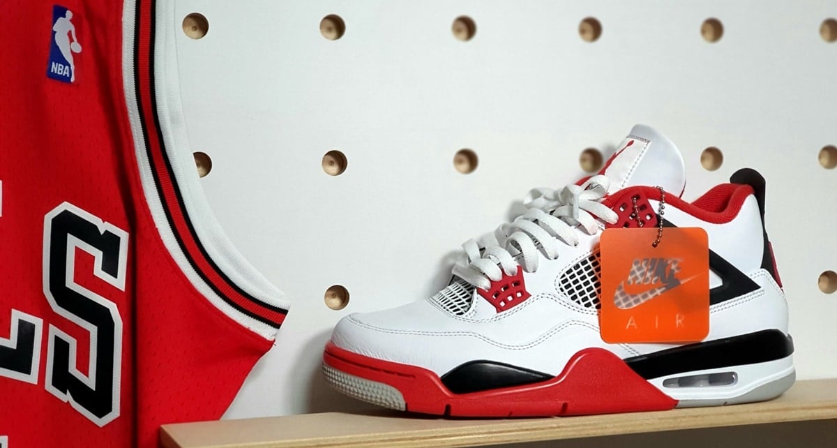 Air Jordan 4s are usually sold out in-store and online due to their popularity and supply chain issues