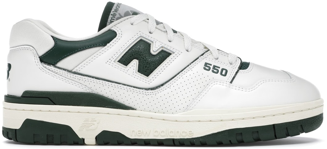 The New Balance 550 was discontinued in the early 2000s and was brought back in 2020 as part of a collaboration with NYC fashion and lifestyle brand Aime Leon Dore
