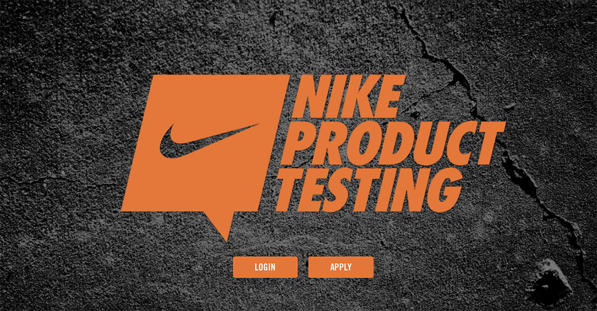 Nike Voice of the Athlete How to Join the Product Testing Program