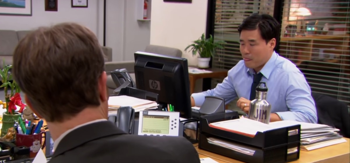 Randall Park played the character "Steve" in the third episode of the ninth season of "The Office," titled "Andy's Ancestry"