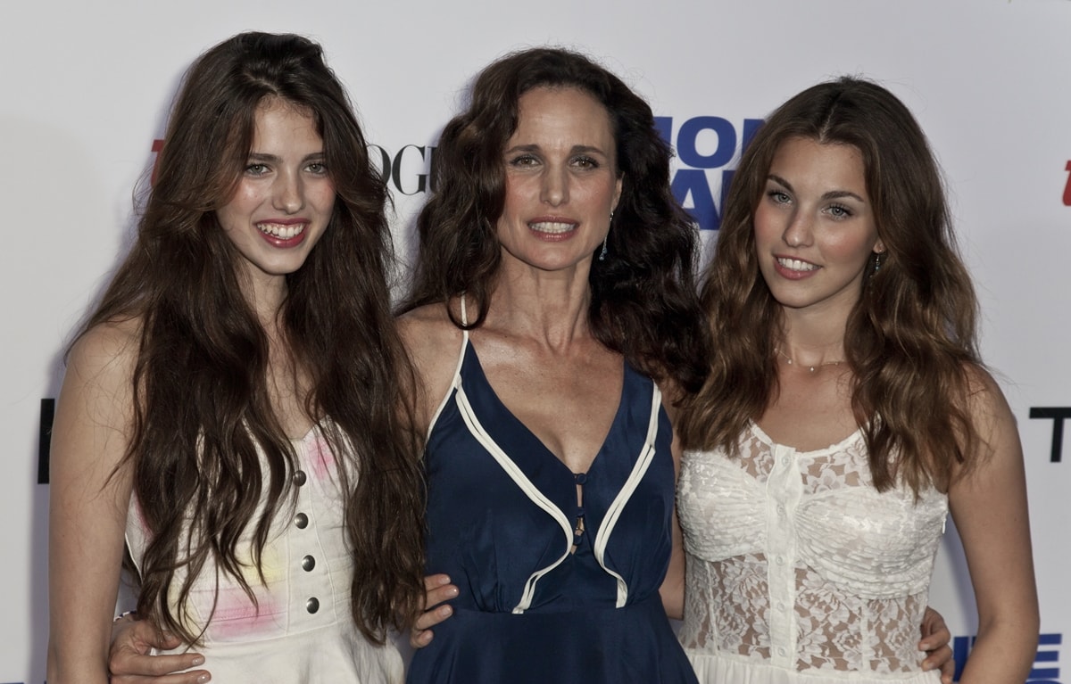 Sarah Margaret Qualley is the daughter of actress Andie MacDowell and the younger sister of actress Rainey Qualley