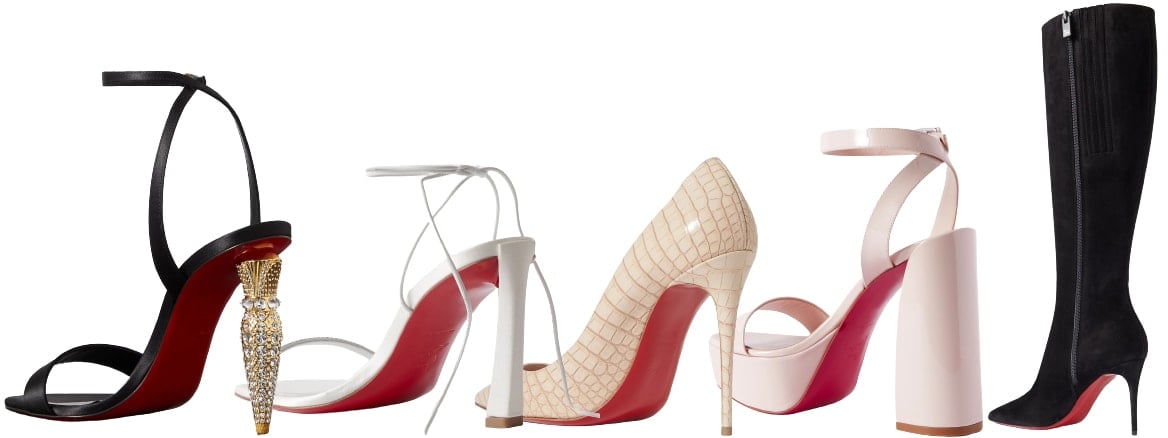 One of the most popular and often imitated designer shoes in the world is Christian Louboutin