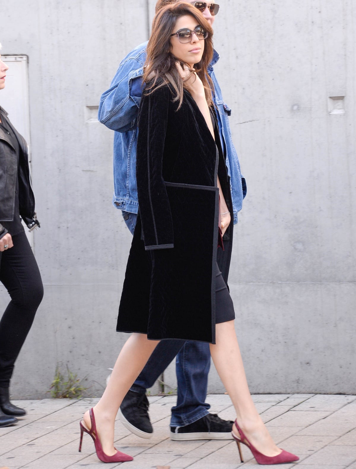 Daniela Pick attending the unveiling of Catherine Deneuve’s honoring plate after the re-enactment of the first black and white film Sorties d’Usine directed by Louis Lumiere in 1895 as part of the 8th Festival Lumiere