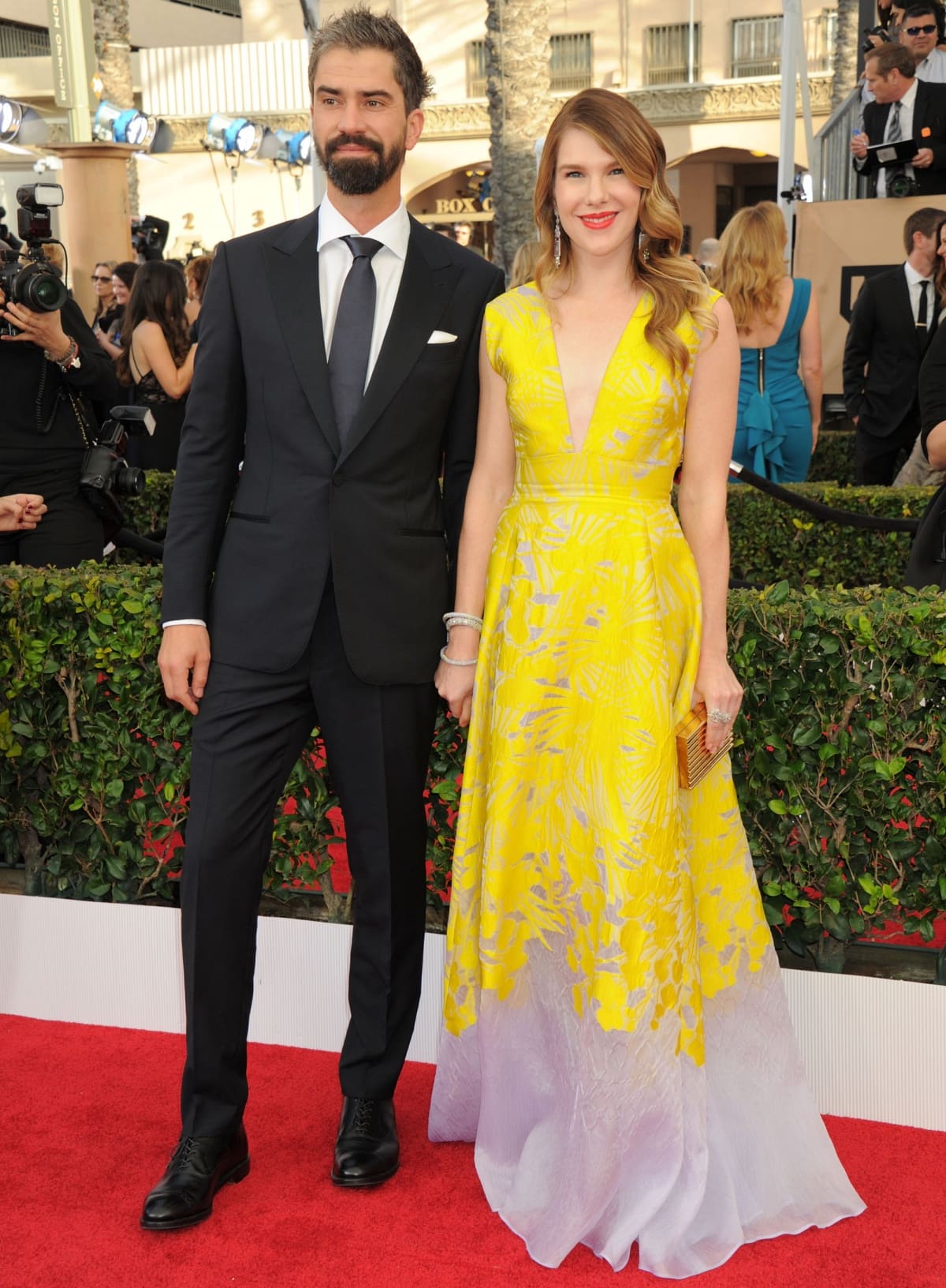 The secret to the success of the marriage of Hamish Linklater and Lily Rabe is that they keep their relationship private and ensure that their kids are out of the public eye