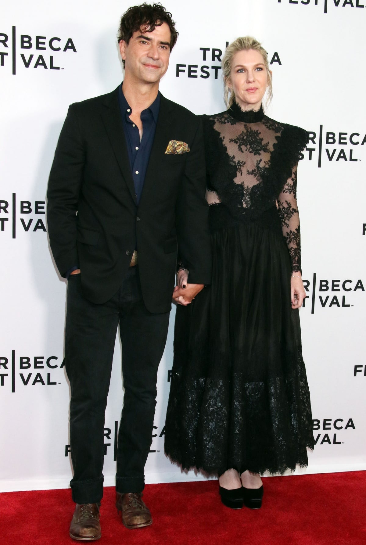 Hamish Linklater and Lily Rabe made quite the stunning pair at the world premiere of Downtown Owl during the Tribeca Festival