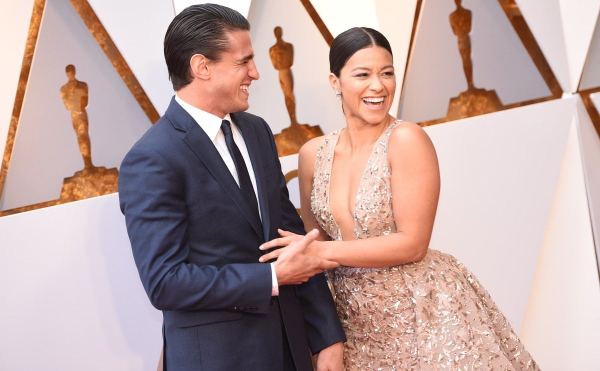 The chemistry between Joe LoCicero and Gina Rodriguez was undeniable at the 90th Annual Academy Awards